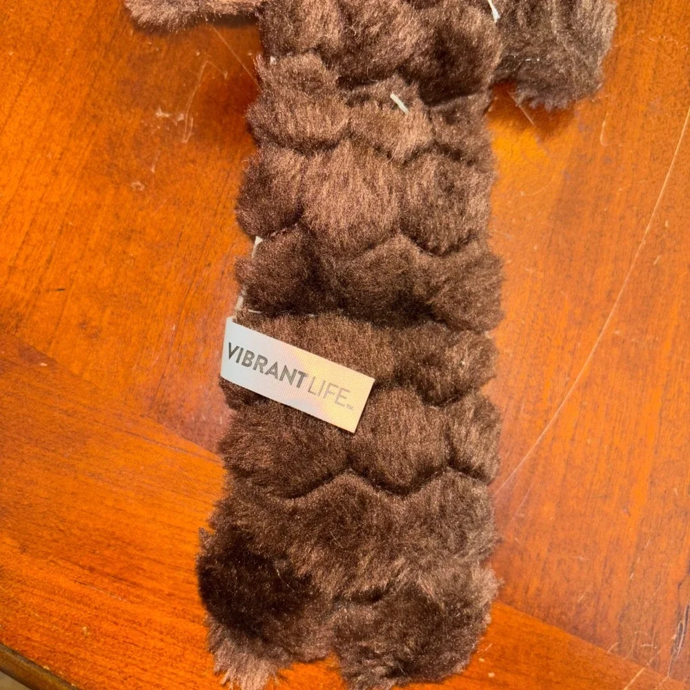 Vibrant‎ Life | Tough Buddy | Dog Toy Plush Moose | Durable Chew Level 3